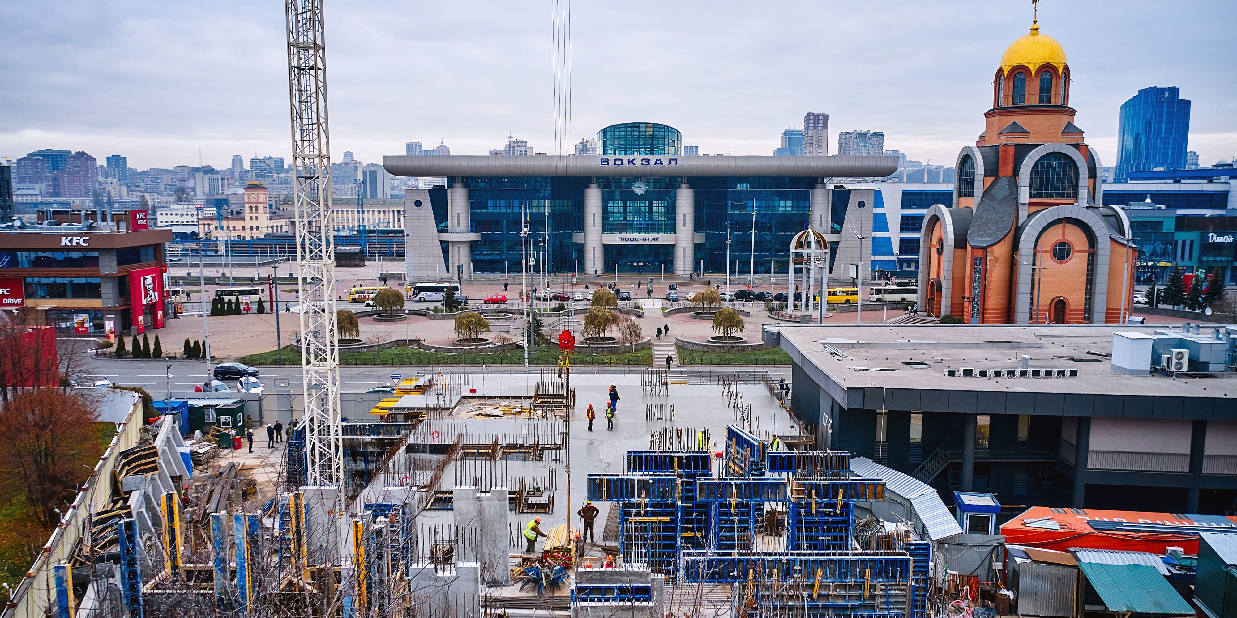Construction progress of S1 TERMINAL. NOVEMBER 2020