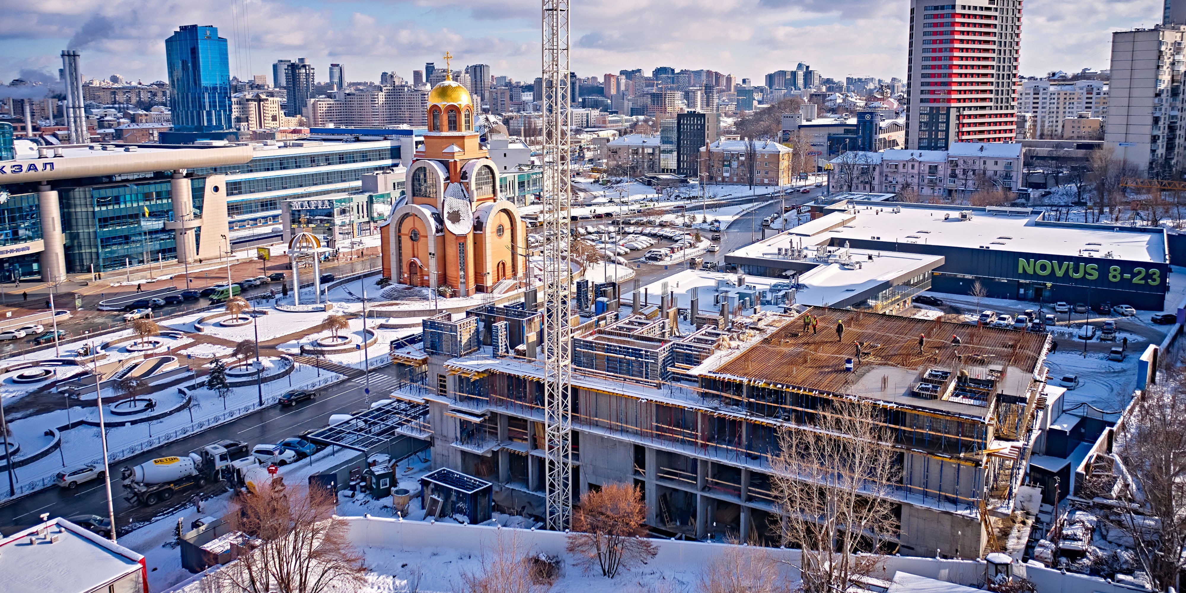 CONSTRUCTION PROGRESS OF S1 TERMINAL. January 2021