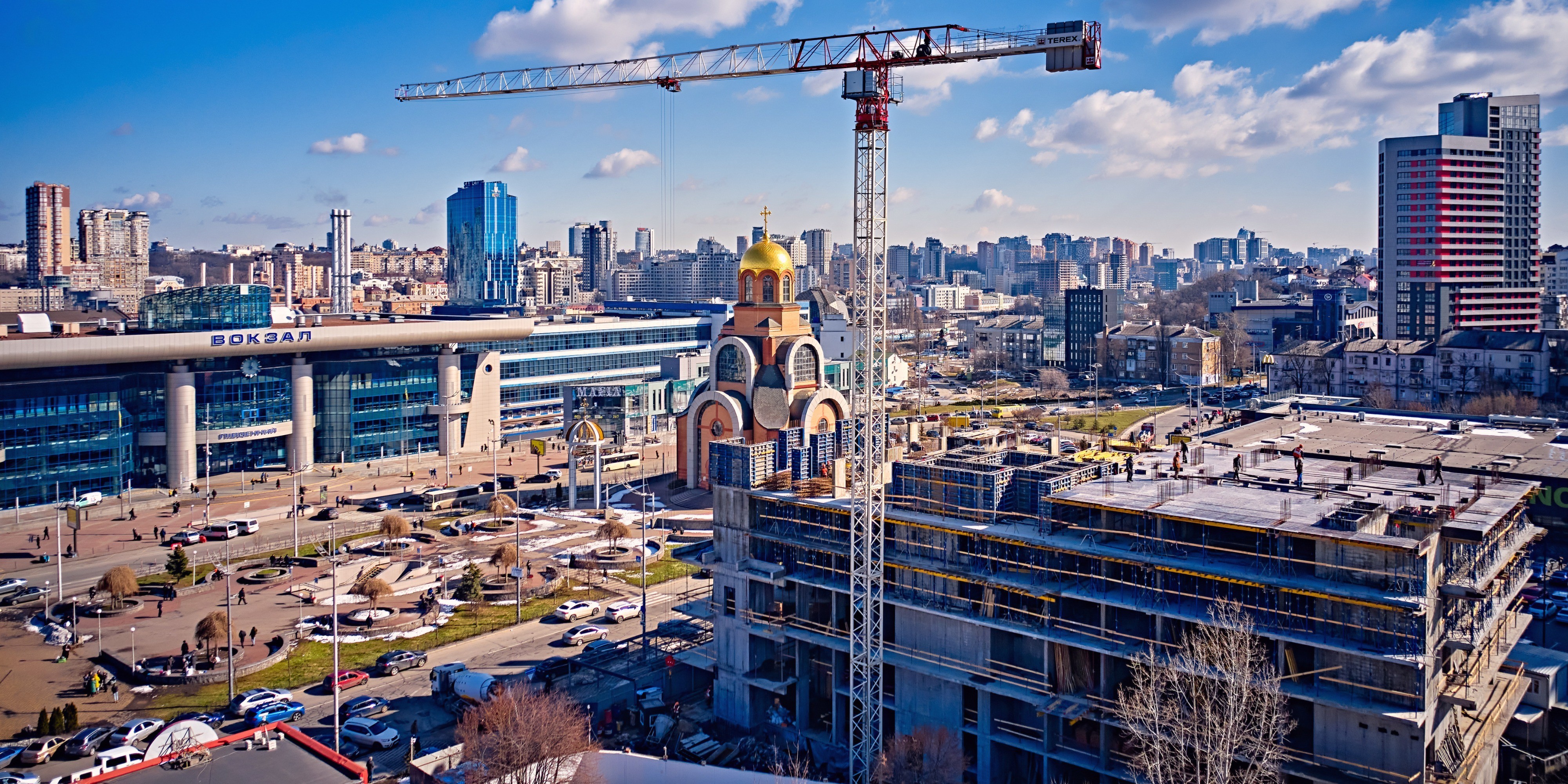 Construction progress of S1 TERMINAL. February 2021