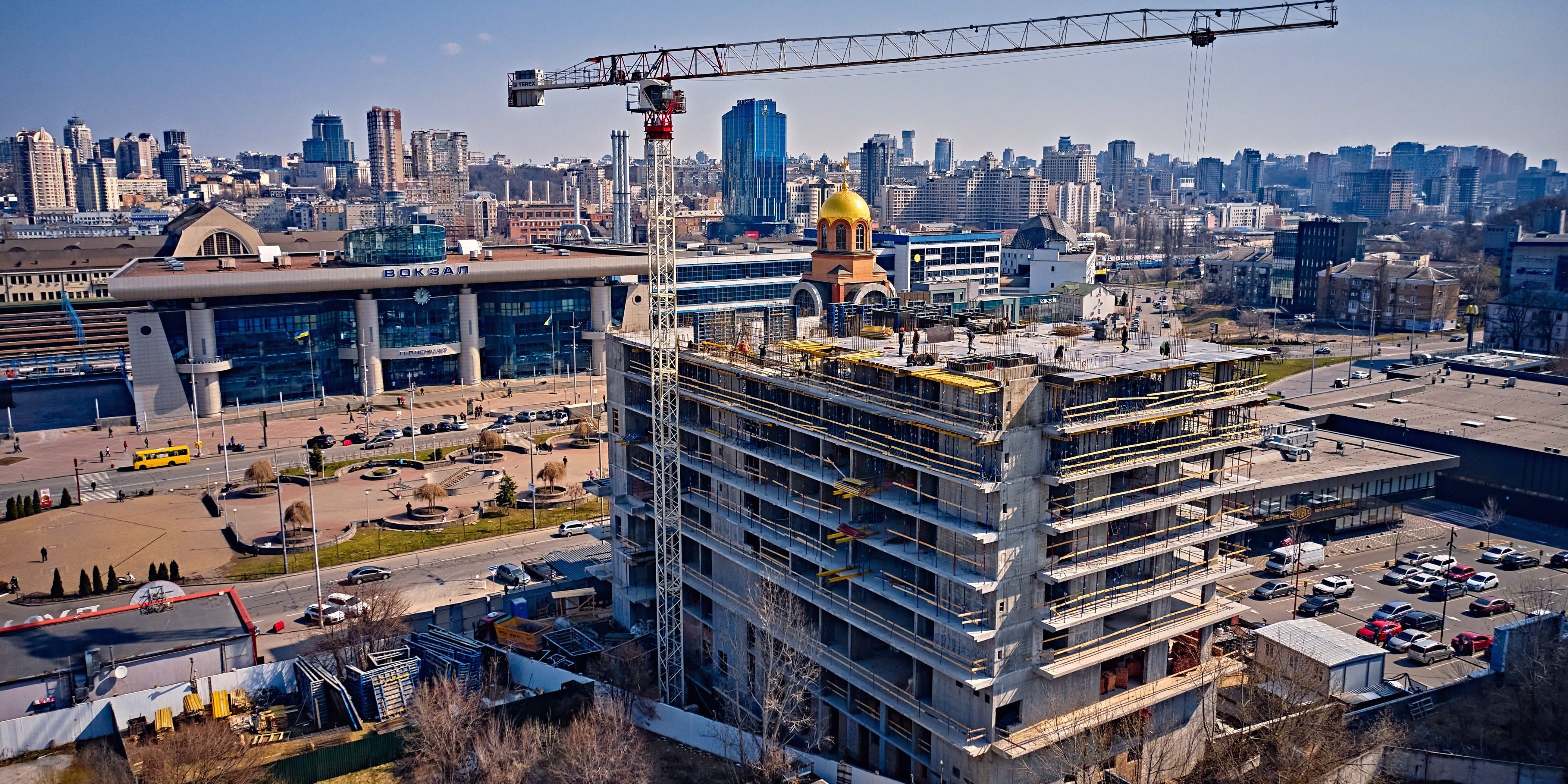 Construction progress of S1 TERMINAL. MARCH 2021