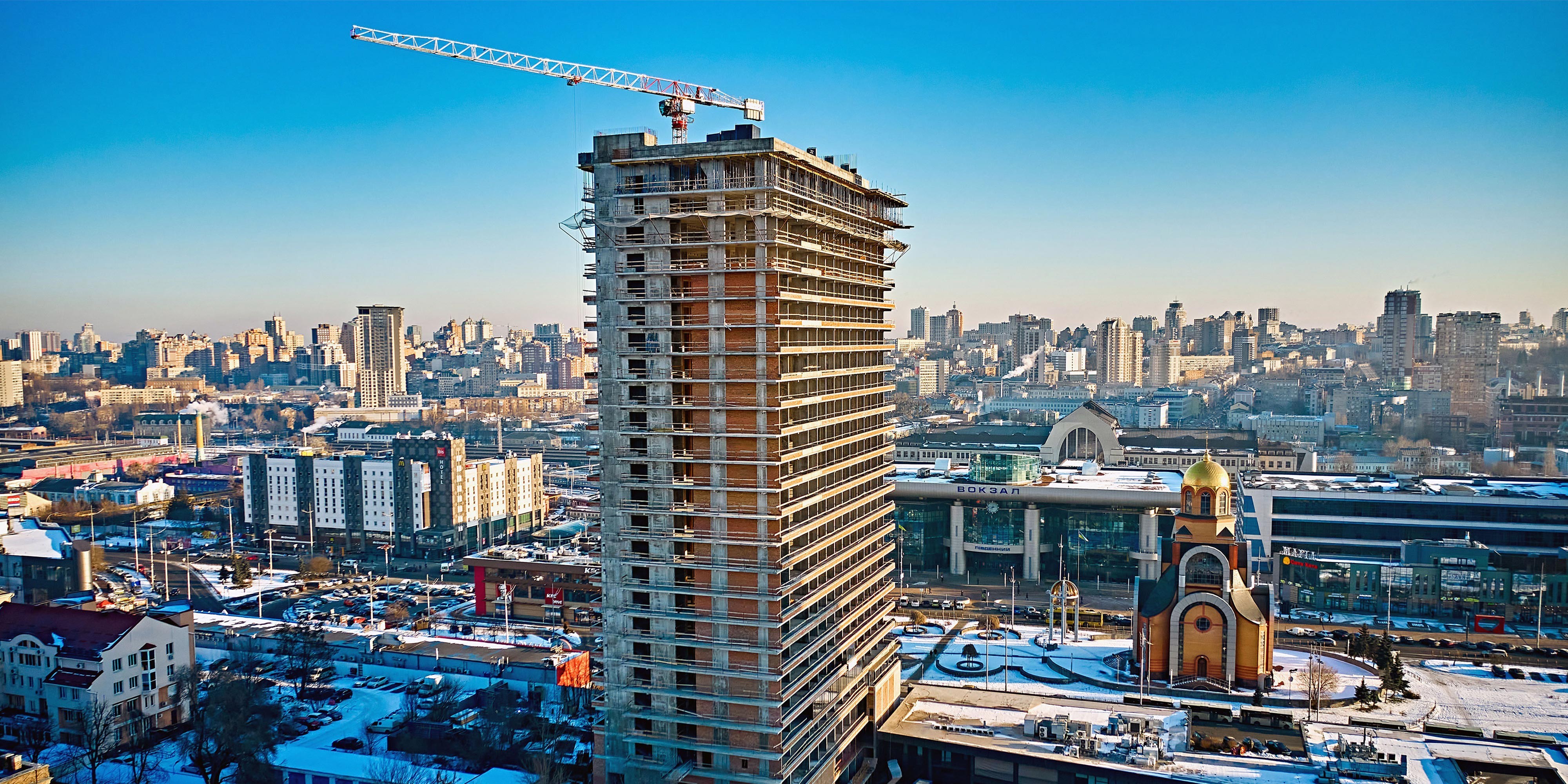 Construction progress of S1 TERMINAL. January 2022