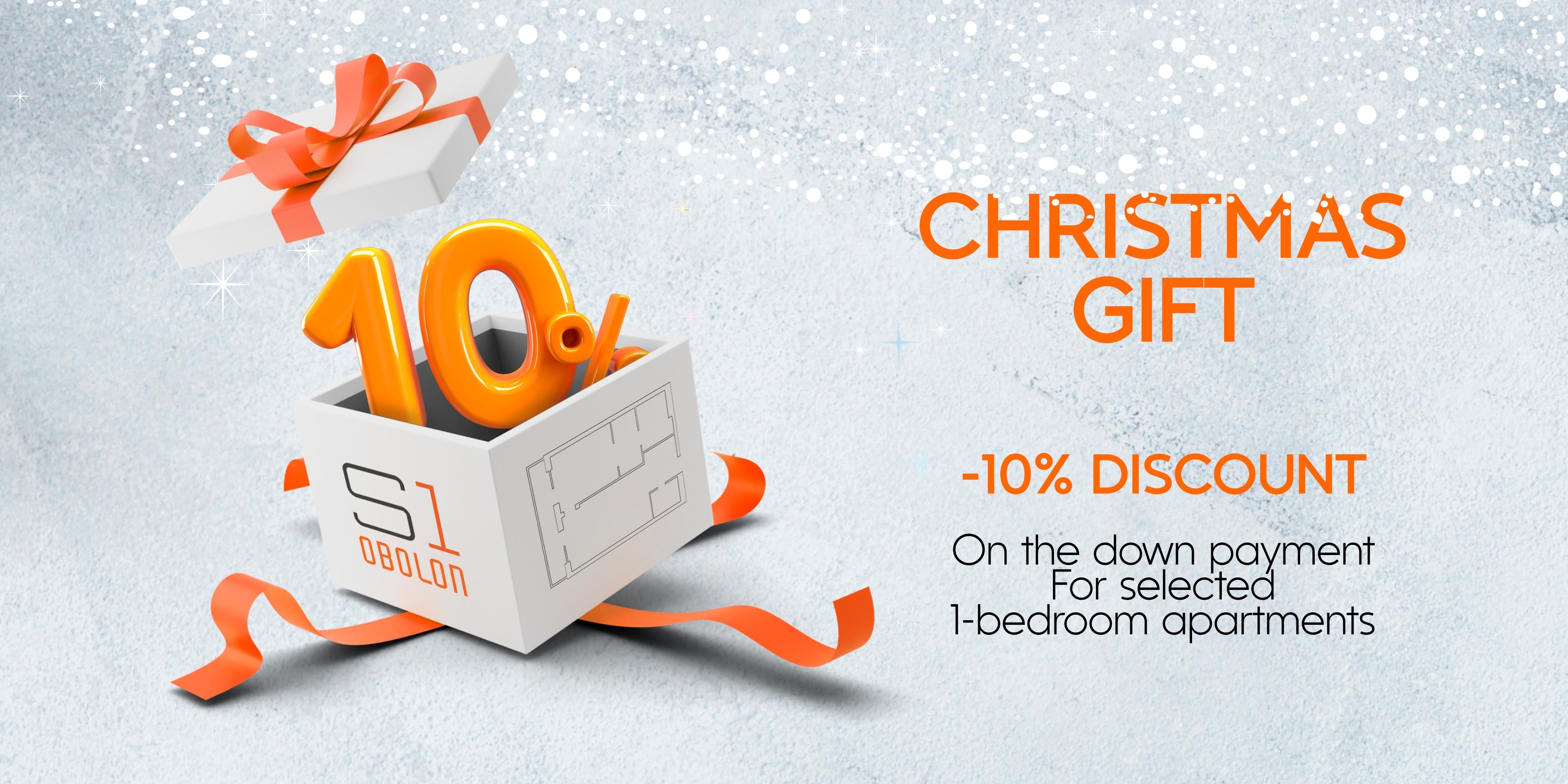 Christmas Gift from Standard One - Your Dream Apartment in Obolon!