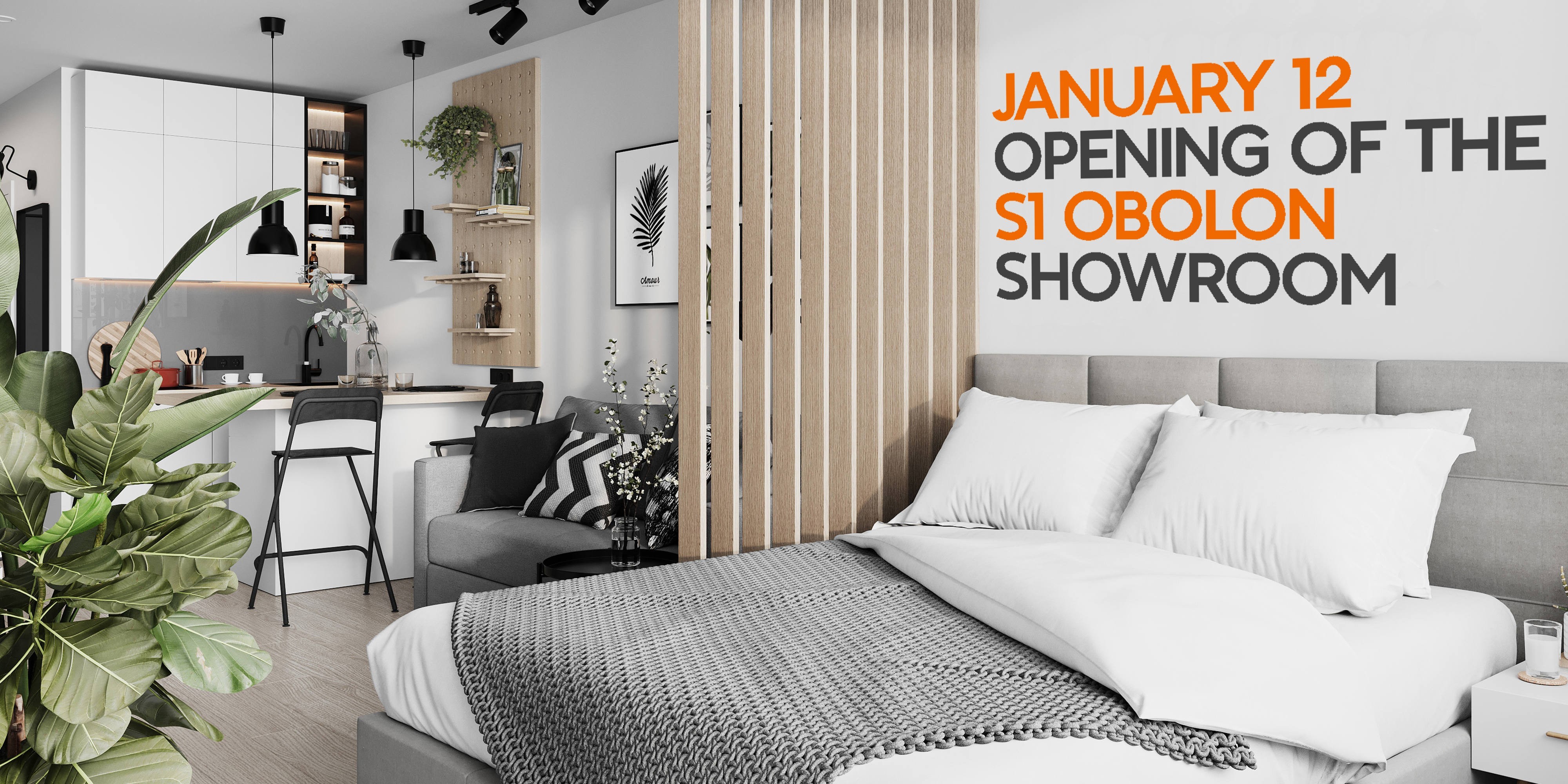 We invite you to the showroom opening and gift drawing on January 12!