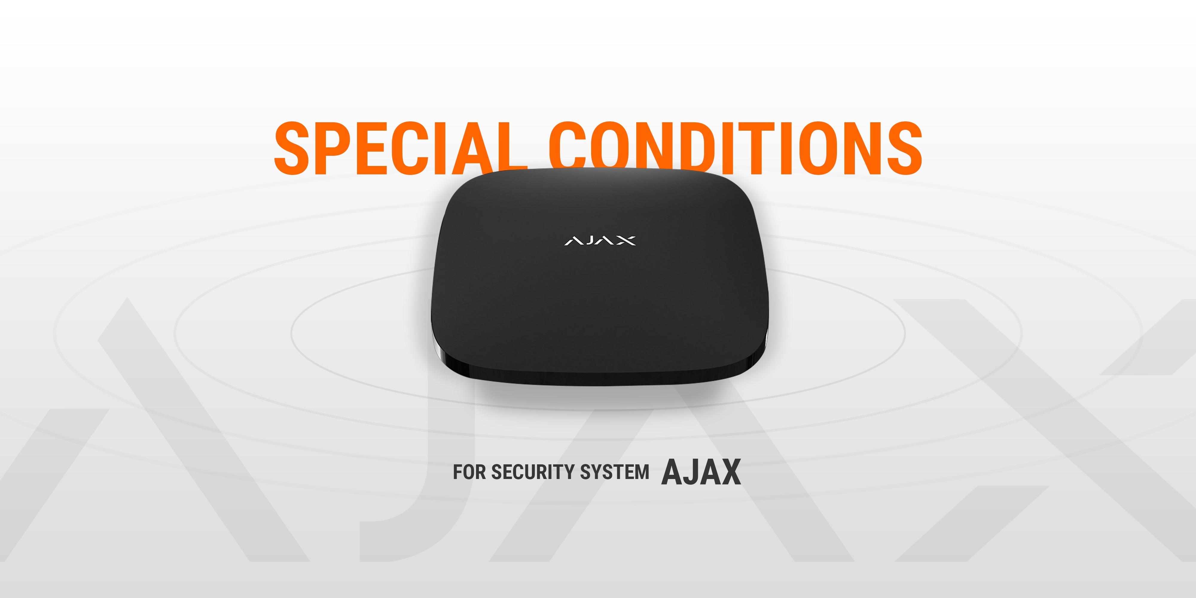 Standard One starts cooperation with Ajax Systems