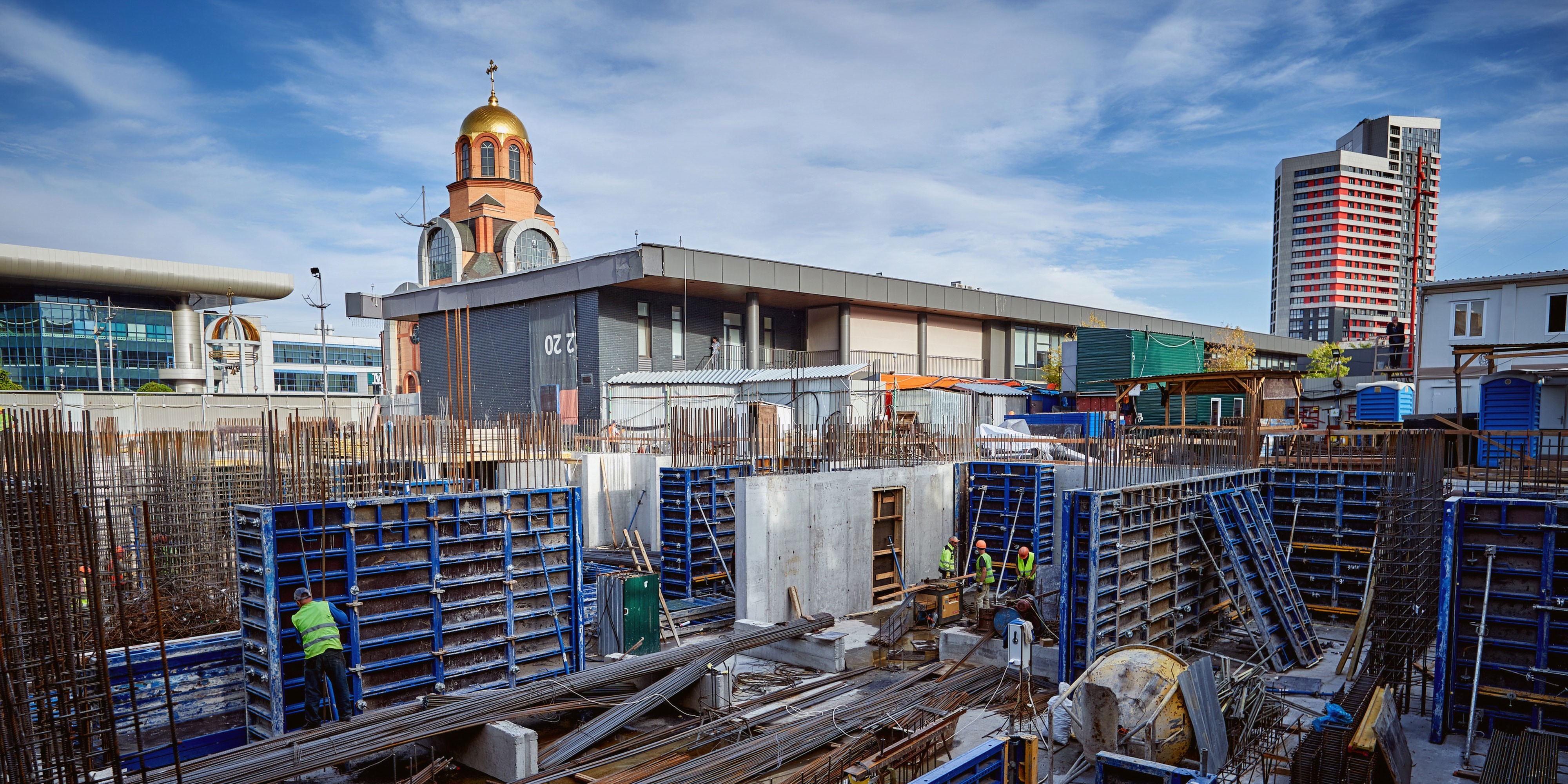 Construction progress of S1 TERMINAL. September 2020