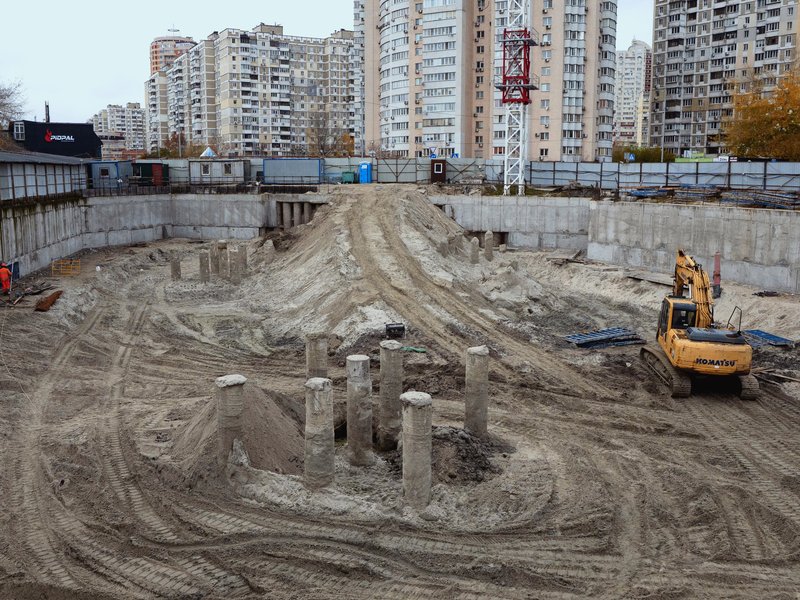 Хід будівництва S1 Позняки, 2025 рік