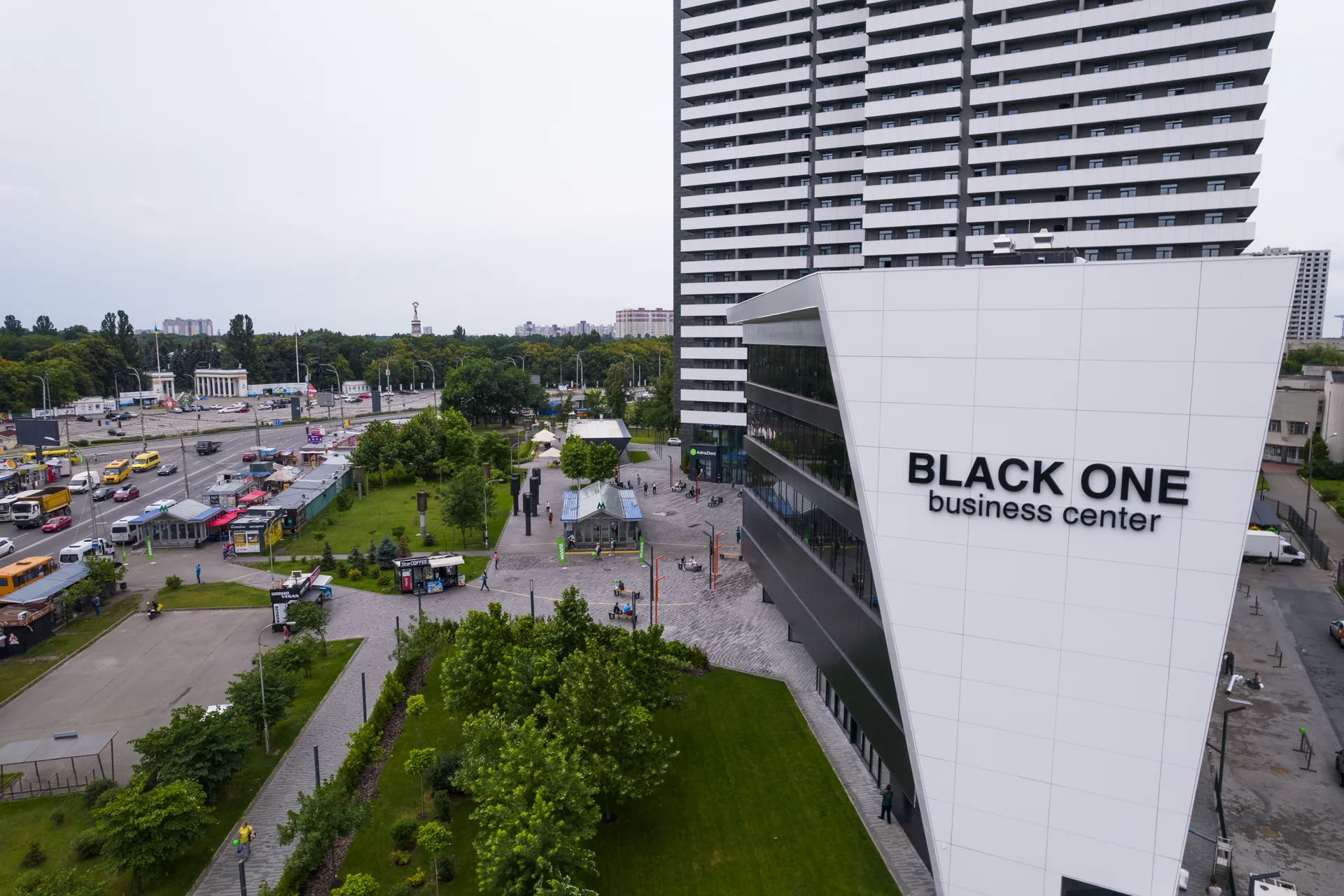 S1 VDNG and the nearby Black One business centre